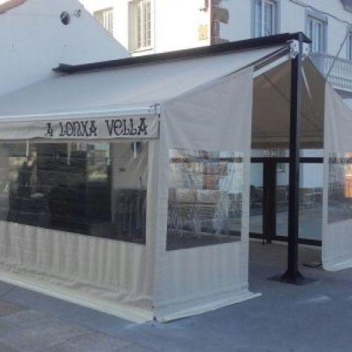 ABRI TERRAZA CON LATERALES Y FRONTALES